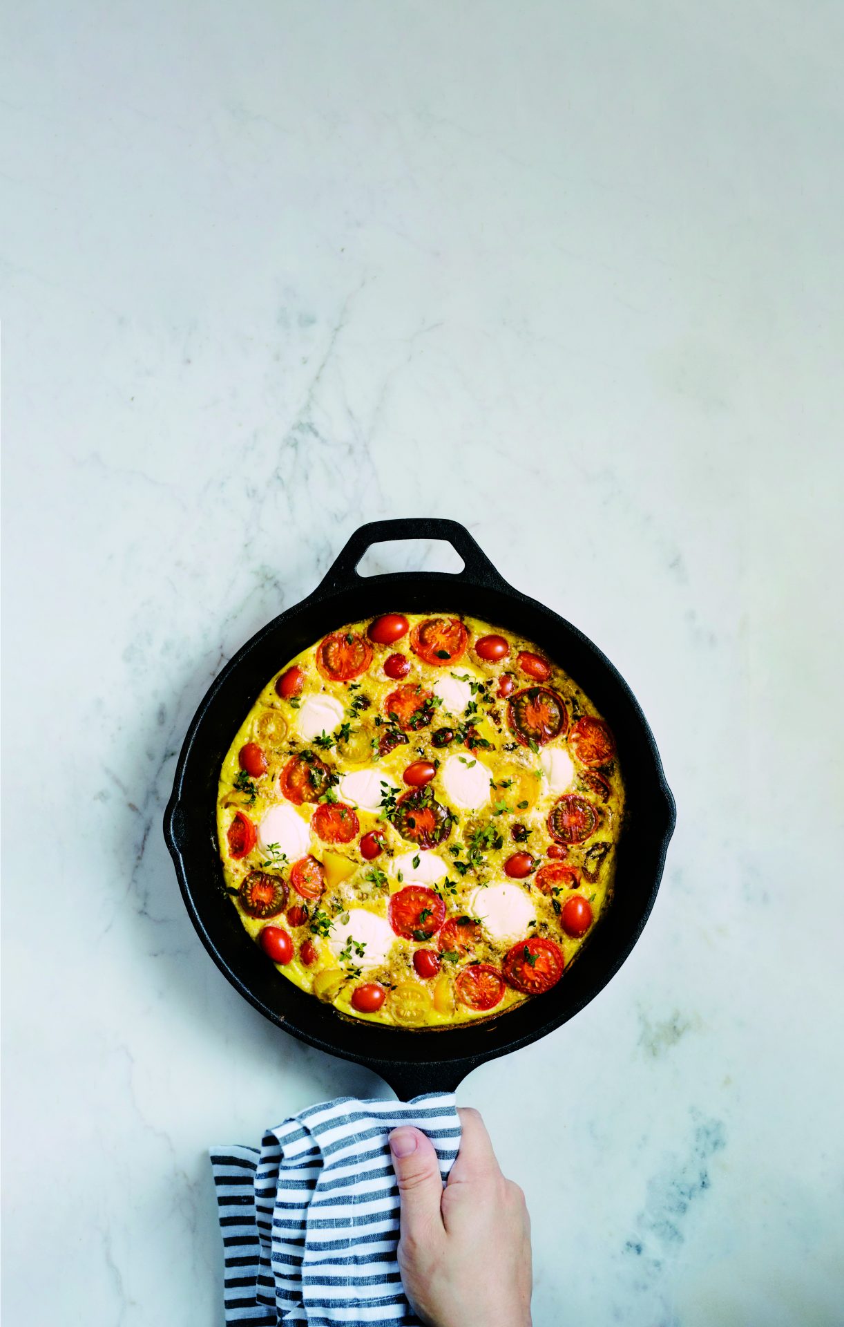 Tomato Ricotta Frittata