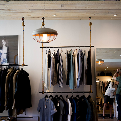 Inside our retail store